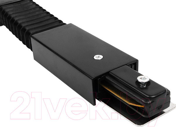 Изображение товара Коннектор для шинопровода JAZZway PTR CF-BL / 5014732 (черный)