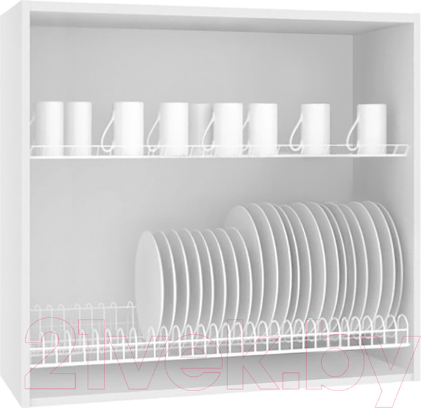 Изображение товара Шкаф навесной для кухни Артём-Мебель 800мм СН-114.76 (ДСП дуб крафт белый)