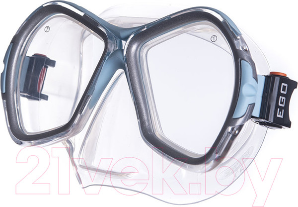 Изображение товара Маска для плавания Salvas Phoenix Mask / CA520S2QYSTH (Senior, серебистый/голубой)