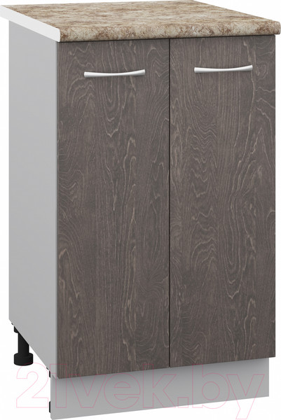 Изображение товара Шкаф-стол кухонный Кортекс-мебель Корнелия Лира НШ50р (береза/мадрид)