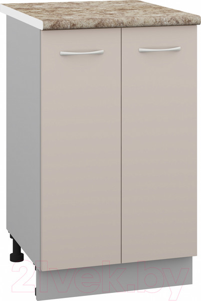 Изображение товара Шкаф-стол кухонный Кортекс-мебель Корнелия Лира НШ50р (капучино/мадрид)