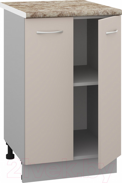 Изображение товара Шкаф-стол кухонный Кортекс-мебель Корнелия Лира НШ50р (капучино/мадрид)