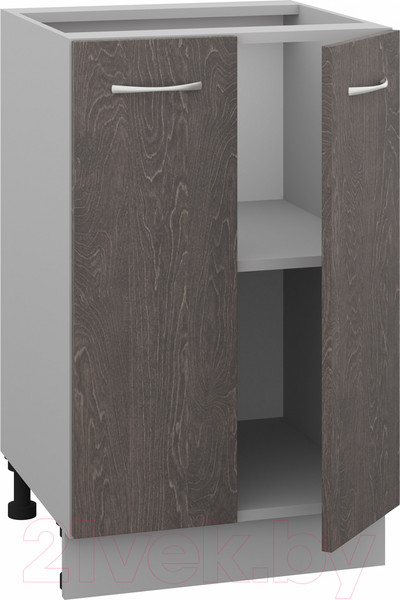 Изображение товара Шкаф-стол кухонный Кортекс-мебель Корнелия Лира НШ50р без столешницы (береза)