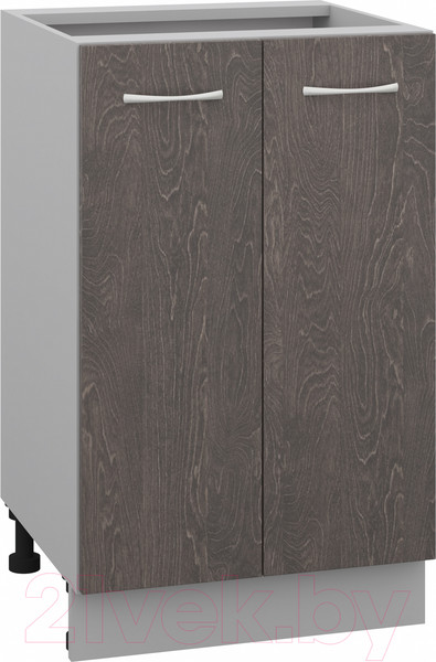 Изображение товара Шкаф-стол кухонный Кортекс-мебель Корнелия Лира НШ50р без столешницы (береза)