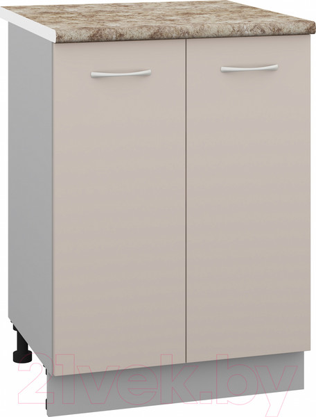 Изображение товара Шкаф-стол кухонный Кортекс-мебель Корнелия Лира НШ60р (капучино/мадрид)