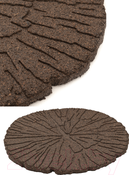 Изображение товара Плитка садовая Multy Home Cracked EU5000063-4 (4шт, коричневый)