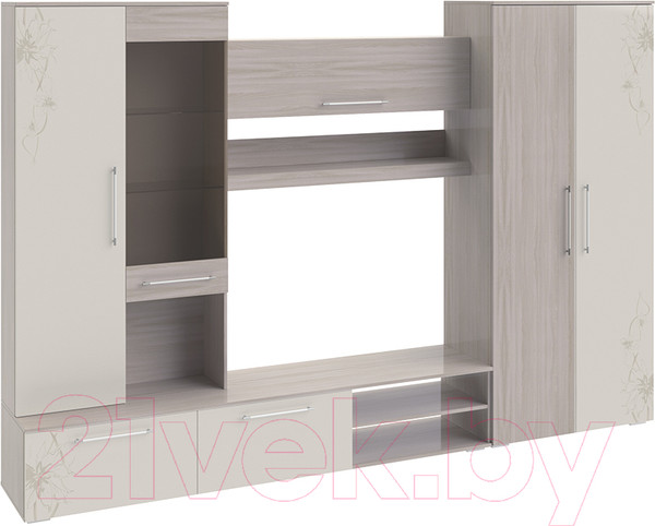 Изображение товара Стенка ТриЯ Мишель (ясень шимо/сатин матовый)