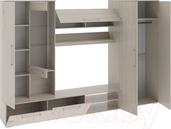 Изображение товара Стенка ТриЯ Мишель (ясень шимо/сатин матовый)