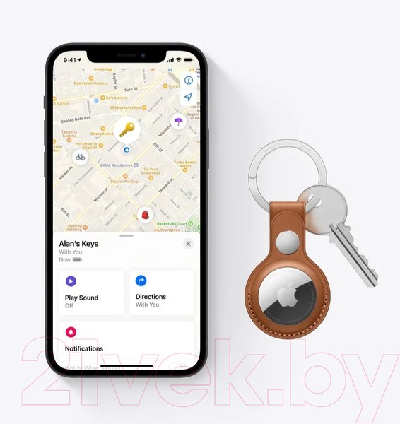 Изображение товара Беспроводная метка-трекер Apple AirTag / MX542 (4шт)