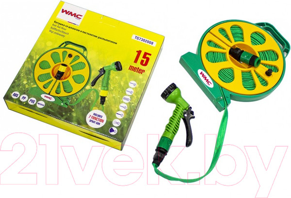 Изображение товара Шланг поливочный WMC Tools TG7302008 (15м)