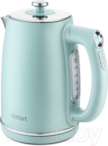 Изображение товара Электрочайник Kitfort KT-6120-1 (мятный)