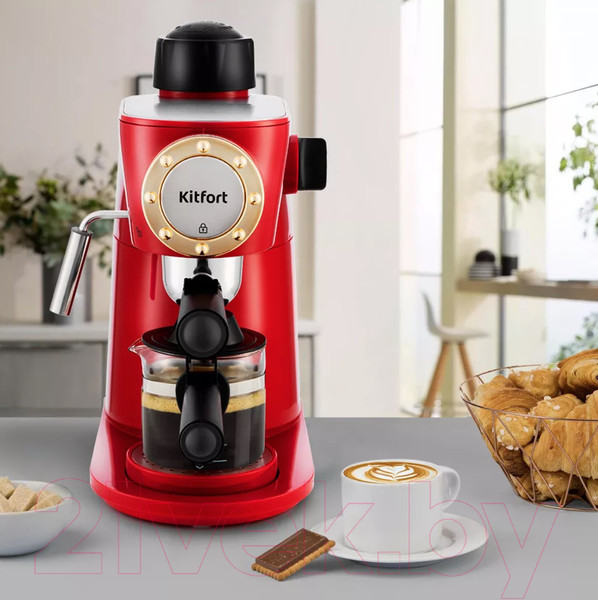 Изображение товара Кофеварка эспрессо Kitfort KT-756