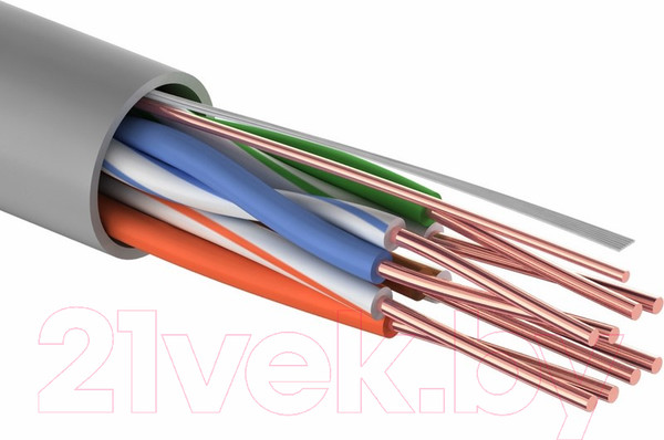 Изображение товара Кабель PROconnect UTP 4PR 24AWG/CCA/CAT5e / 01-0043-3 (305м)