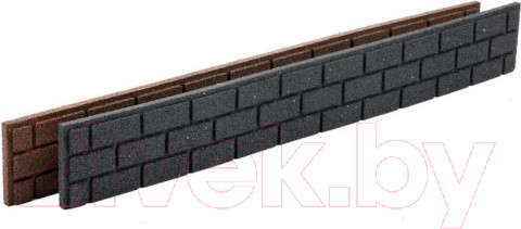 Изображение товара Бордюр садовый Multy Home Bricks EU5000164-6 (6шт, серый)