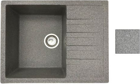 Изображение товара Мойка кухонная AV Engineering Best AV650500BGRA (серый)