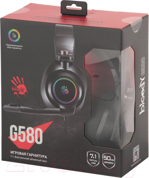 Изображение товара Наушники-гарнитура A4Tech Bloody G580