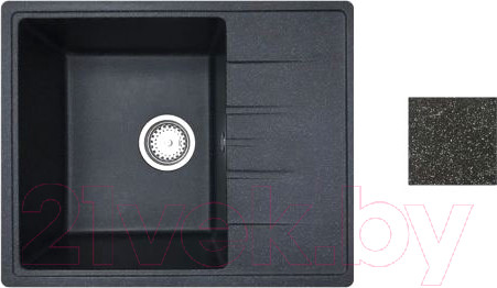 Изображение товара Мойка кухонная AV Engineering Platinum AV765495PBK (черный)