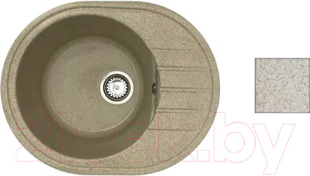 Изображение товара Мойка кухонная AV Engineering Rio AV580450RGT (гранит)