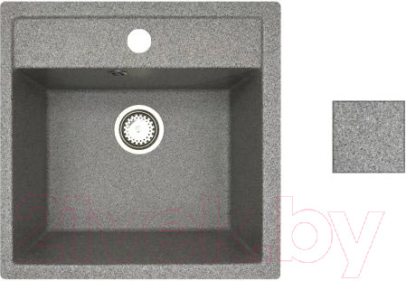Изображение товара Мойка кухонная AV Engineering Star AV505515SGR (серый)