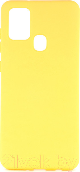 Изображение товара Чехол-накладка Case Cheap Liquid для Galaxy A21s (желтый)