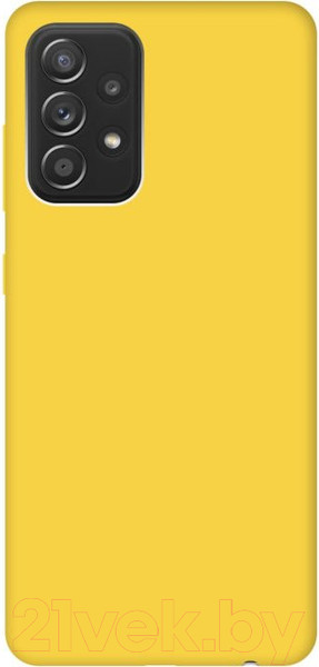 Изображение товара Чехол-накладка Case Cheap Liquid для Galaxy A52 (желтый)