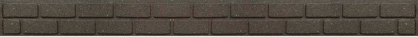 Изображение товара Бордюр садовый Multy Home Bricks EU5000059-6 (6шт, коричневый)