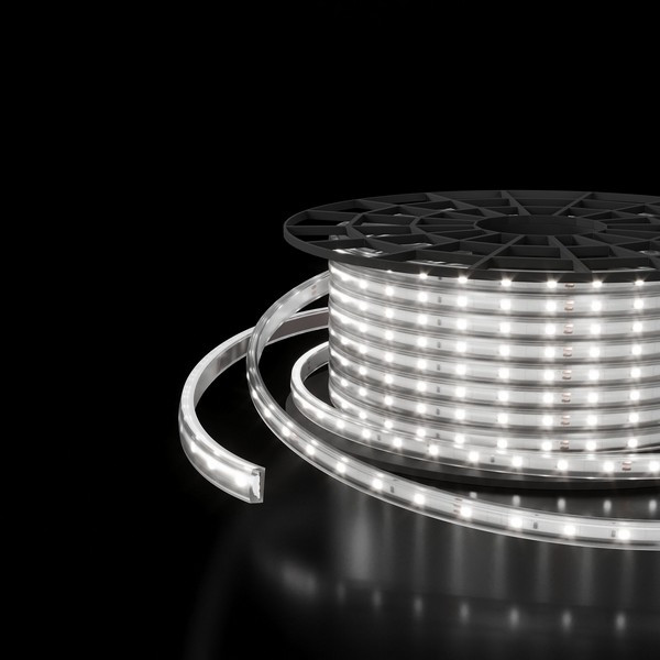 Изображение товара Светодиодная лента Elektrostandard LS014 220V 8W 60Led 2835 IP65 6500 (50м, холодный белый)