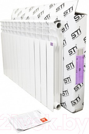 Изображение товара Радиатор биметаллический STI 500/80 (12 секций)