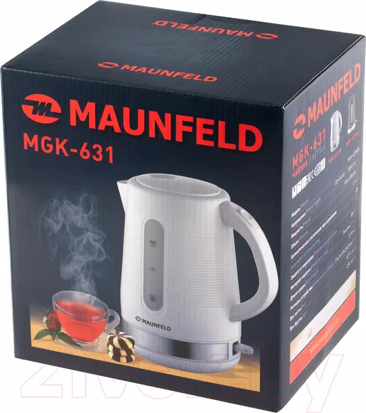 Изображение товара Электрочайник Maunfeld MGK-631W