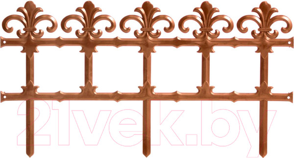 Изображение товара Бордюр садовый Prosperplast Garden Art IPLB-R624 (терракотовый)