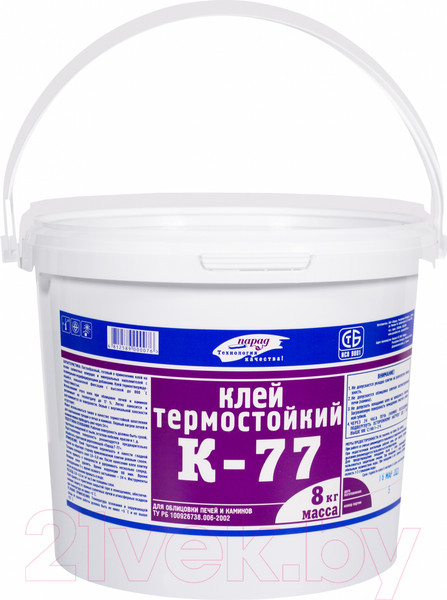 Изображение товара Клей Парад Термостойкий К-77 (8кг)