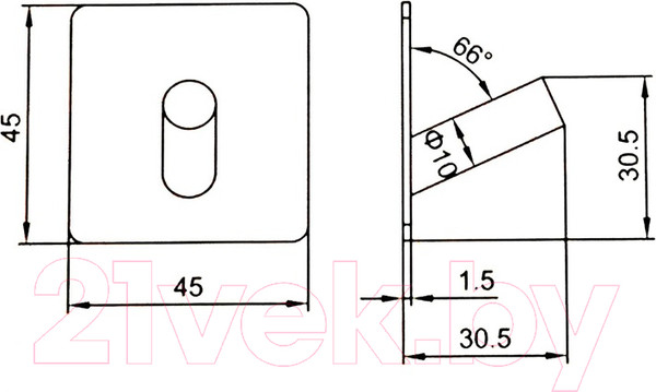 Изображение товара Набор крючков Ledeme L216B-4
