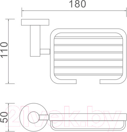 Изображение товара Мыльница Ledeme L71702B-1