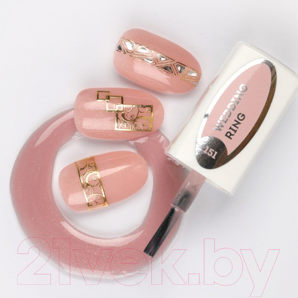 Изображение товара Гель-лак для ногтей E.Mi E.MiLac WEC Обручальное кольцо №151 (9мл)