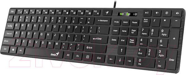 Изображение товара Клавиатура Genius SlimStar 126 (черный)
