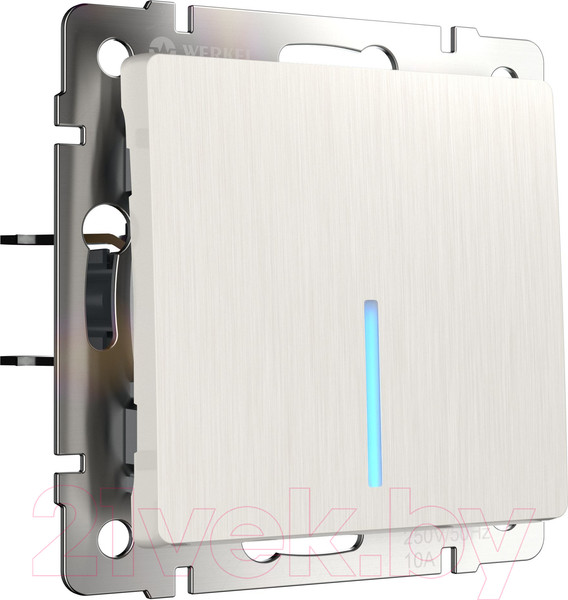 Изображение товара Выключатель Werkel W1110113 / a051177 (перламутровый рифленый)