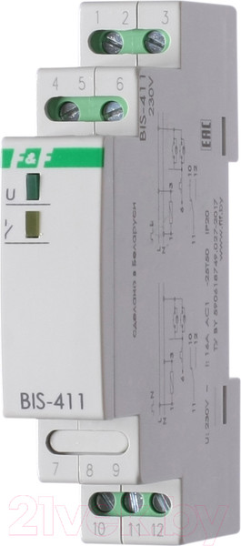 Изображение товара Реле импульсное Евроавтоматика BIS-411 / EA01.005.001