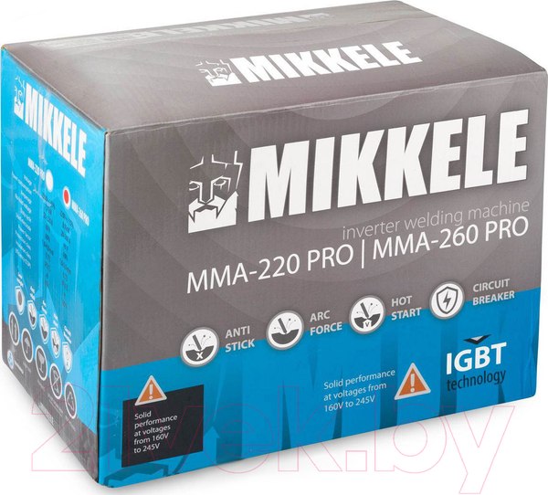 Изображение товара Инвертор сварочный Mikkele MMA-260 Pro