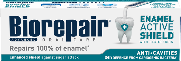 Зубная паста Biorepair Advanced Активная защита эмали с лактоферрином (75мл)
