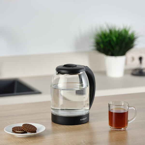 Изображение товара Электрочайник Scarlett SC-EK27G90 (черный)