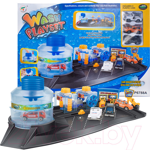 Изображение товара Автосервис игрушечный Qunxing Toys Автомойка / P6788A