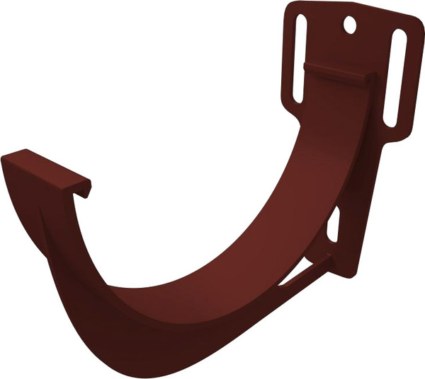 Изображение товара Кронштейн желоба Grand Line ПВХ Slider RAL 8017 (шоколадный)