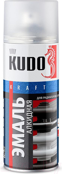 Изображение товара Эмаль Kudo Для радиаторов / KU-5101 (520мл, белый)