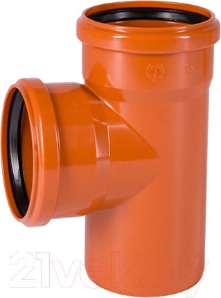Изображение товара Тройник наружной канализации Ostendorf 160x110/87° / 222420