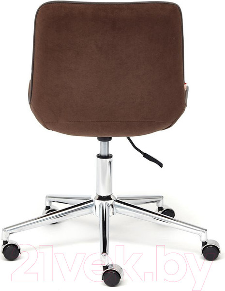 Изображение товара Кресло офисное Tetchair Style флок (коричневый)