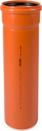 Изображение товара Труба наружной канализации Ostendorf 160x4.0x2000 SN4 / 222020