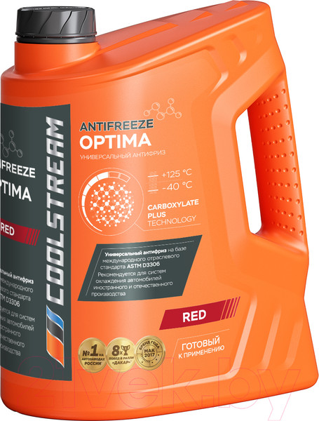 Изображение товара Антифриз CoolStream Optima / CS-010702-RD (5кг, красный)
