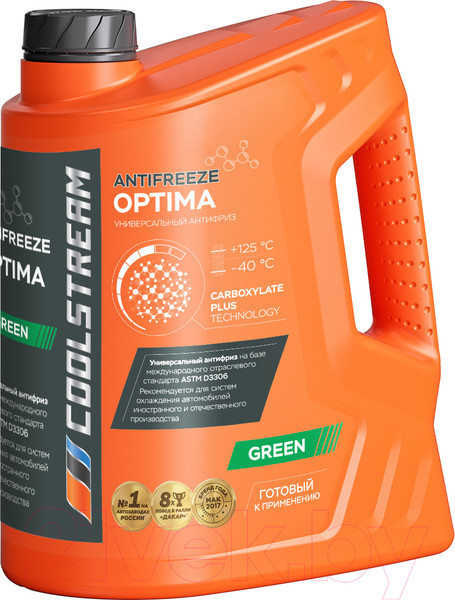 Изображение товара Антифриз CoolStream Optima / CS-010702-GR (5кг, зеленый)