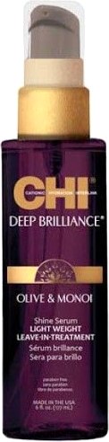 Изображение товара Сыворотка для волос CHI Deep Brilliance Olive & Monoi Shine Serum (177мл)