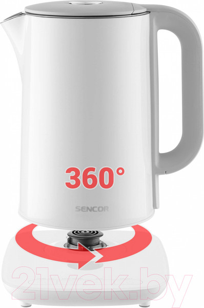 Изображение товара Электрочайник Sencor SWK 1591WH